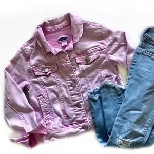 Old Navy Purple Jean Jacket